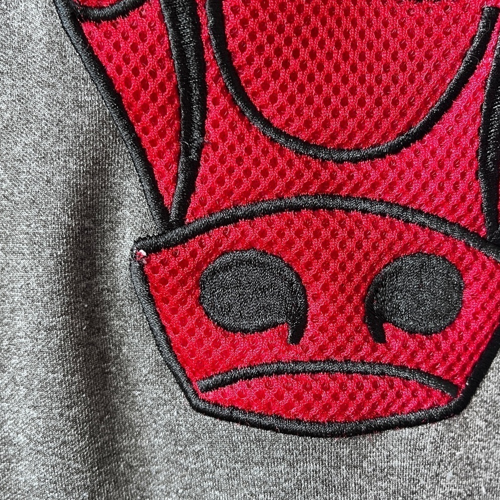 Chicago Bulls NBA Gray Athleisure Basketball Sports Pullover Hoodie Sz S Unisex - Picture 4 of 10